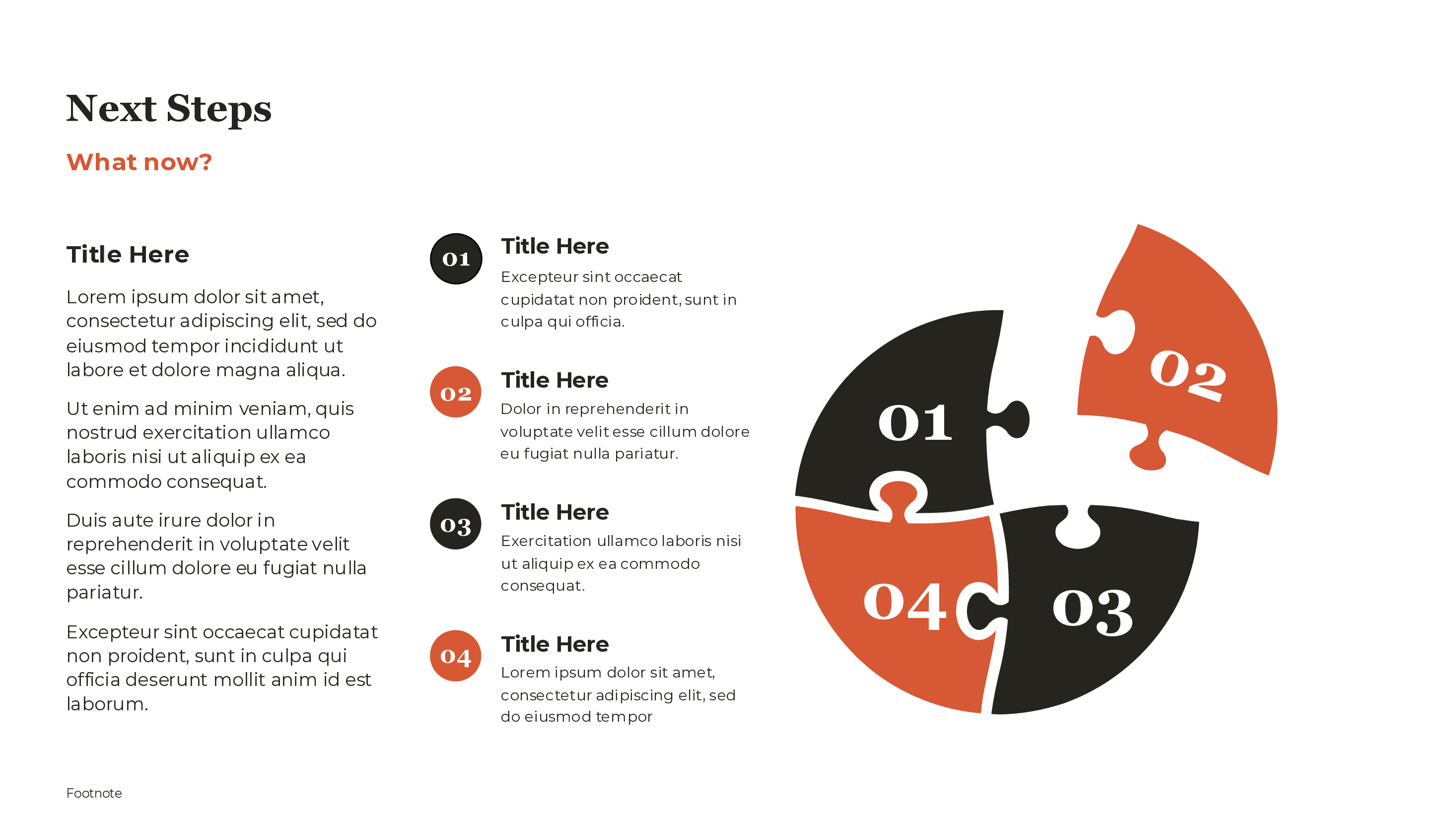 Next Steps Templates